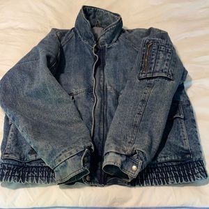 Vintage Men’s Hunt Club Bomber Jean Jacket